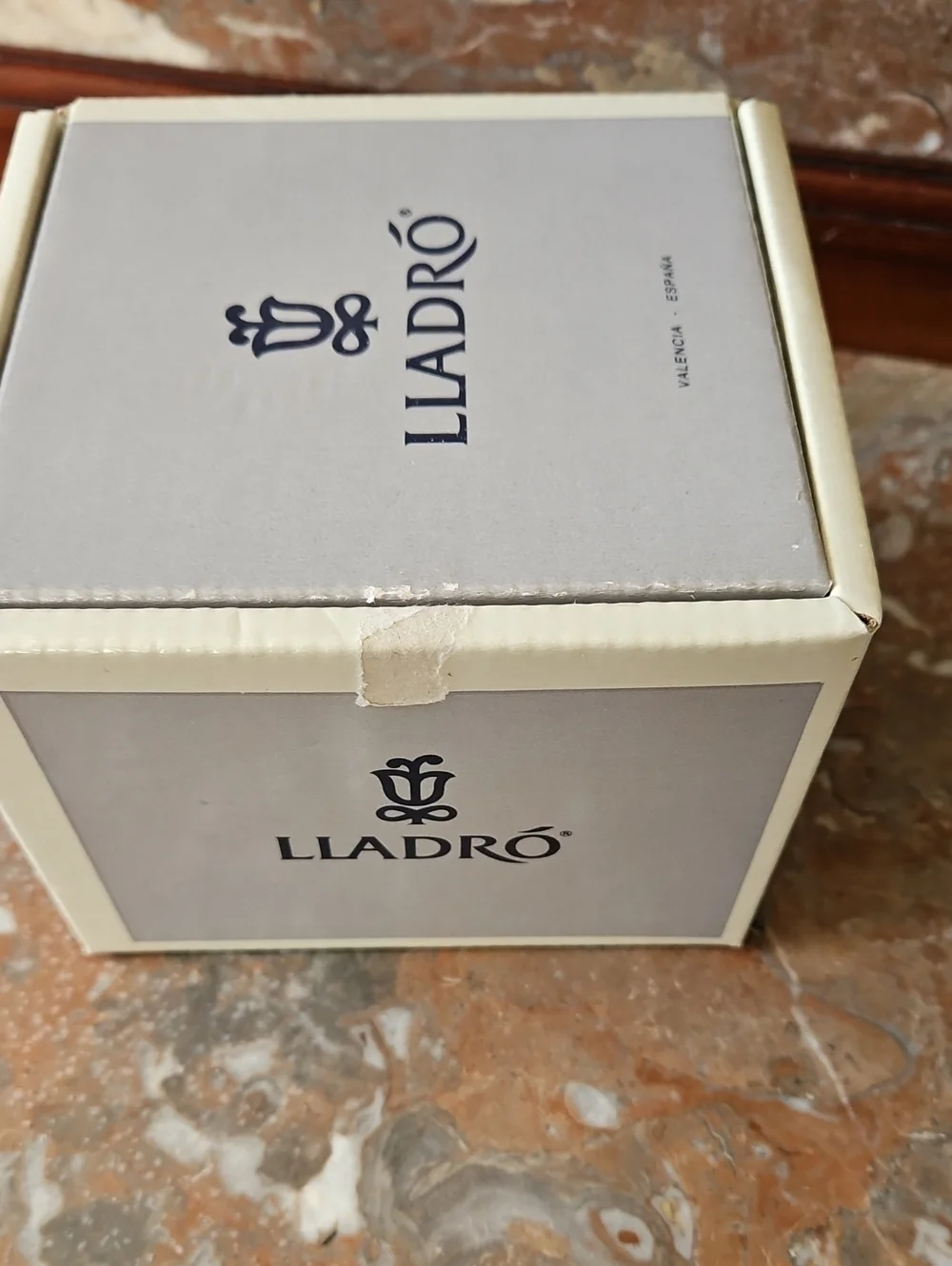 Vintage Lladro 1992 Christmas Bell Ornament